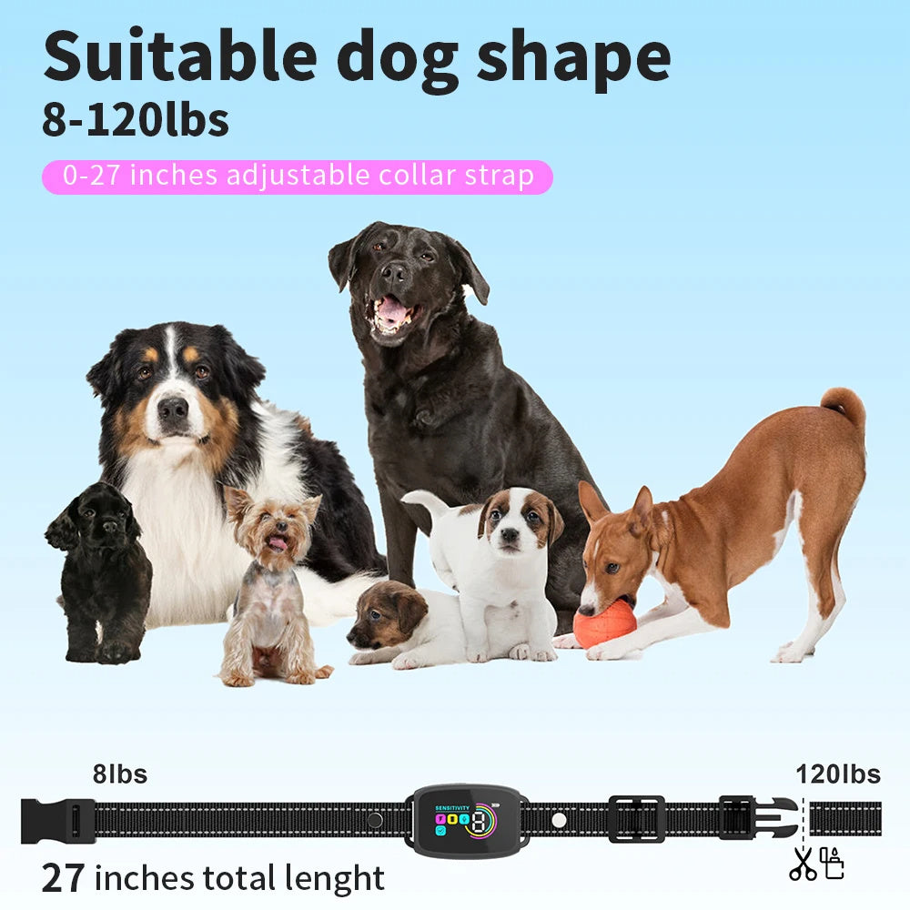 Smart Anti-Bark Collar – Gentle, Effective, Waterproof Solution