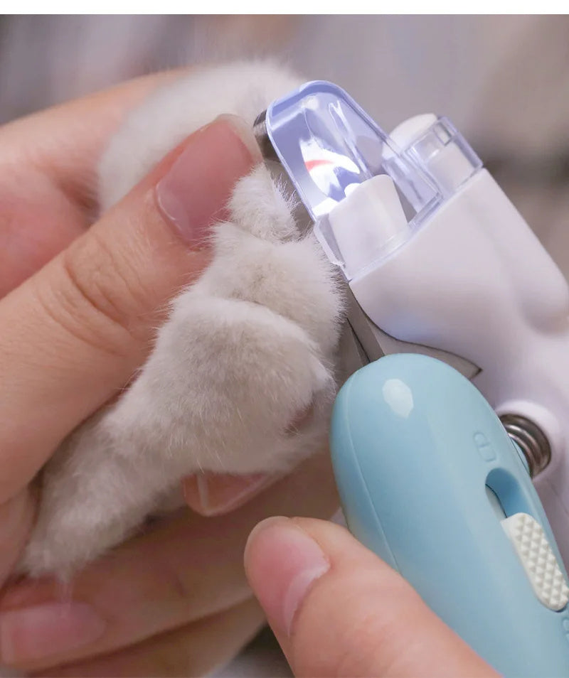 LED Pet Nail Clippers – Electric Nail Grinder for Dogs & Cats