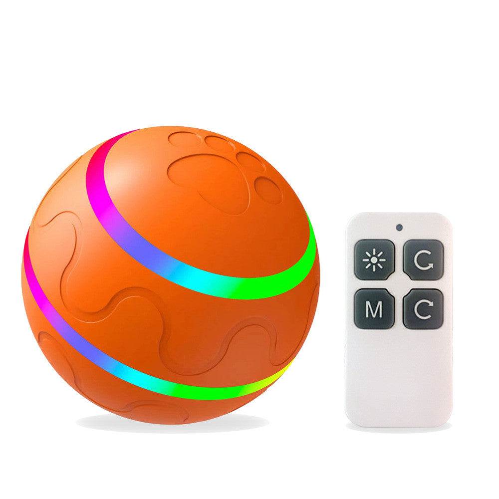 Interactive Cat Toy Ball – Self Rotating, USB Charging, Smart Wicked Ball