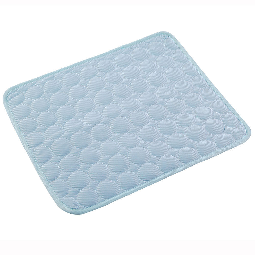 Pet Cooling Bed – Ice Silk Summer Mat for Dogs & Cats