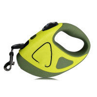 LED Shining Retractable Dog Leash – Hands-On Safety for Pet Owners