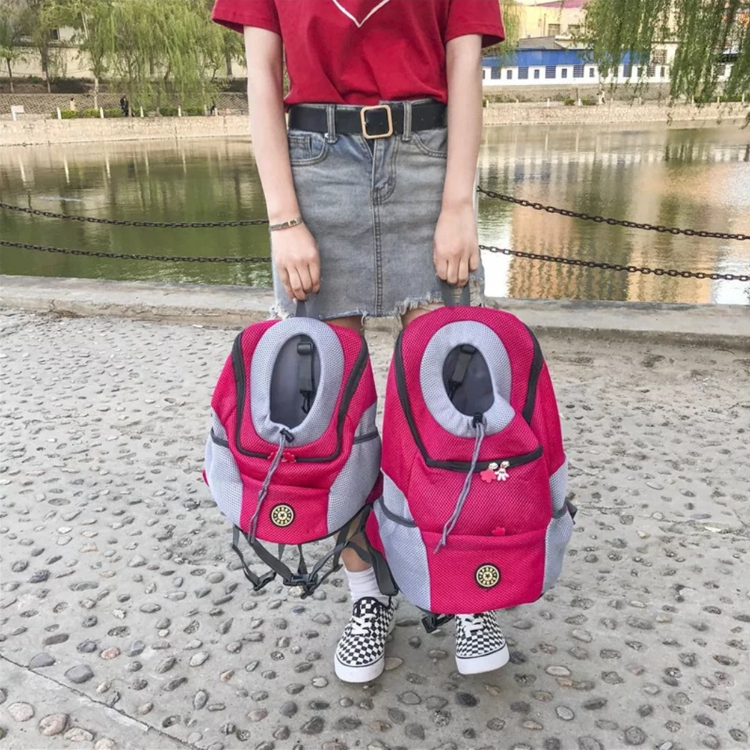Portable Pet Backpack for Walks, Trips and Adventures