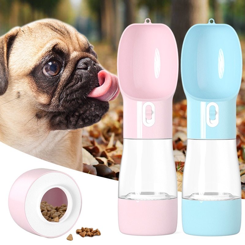 Portable Dog Water Dispenser – Travel Bottle for Walks & Hiking