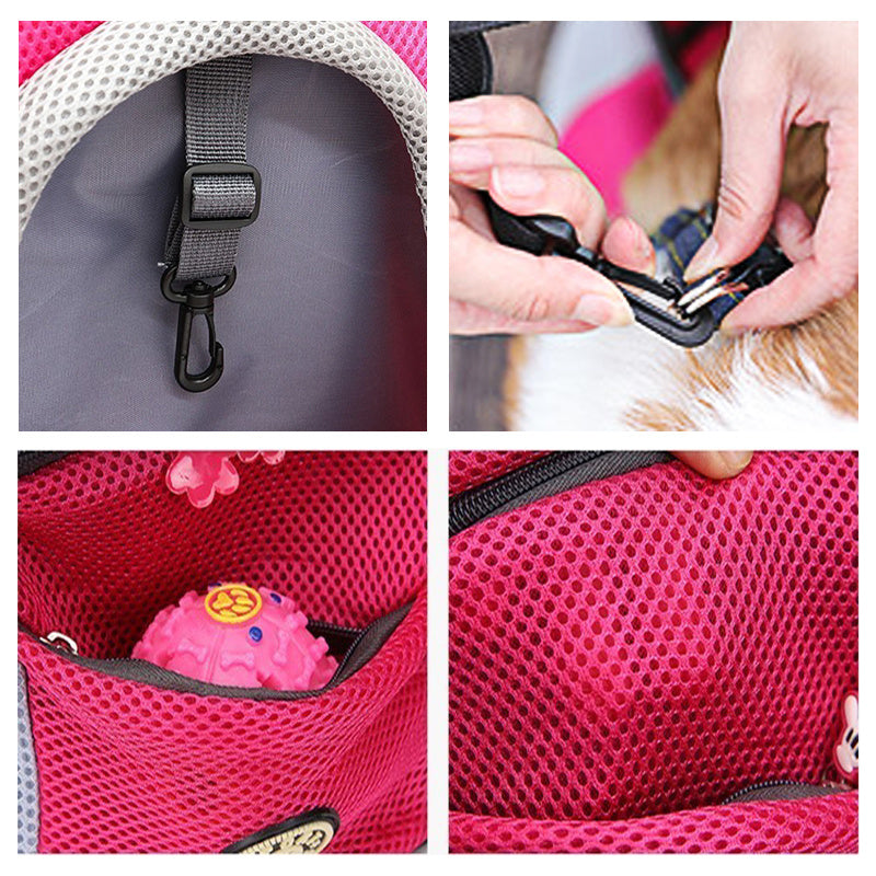Portable Pet Backpack for Walks, Trips and Adventures
