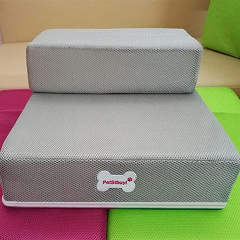 Pet Stairs – Soft & Sturdy Steps for Dogs & Cats | Easy Climb & Safe Descent