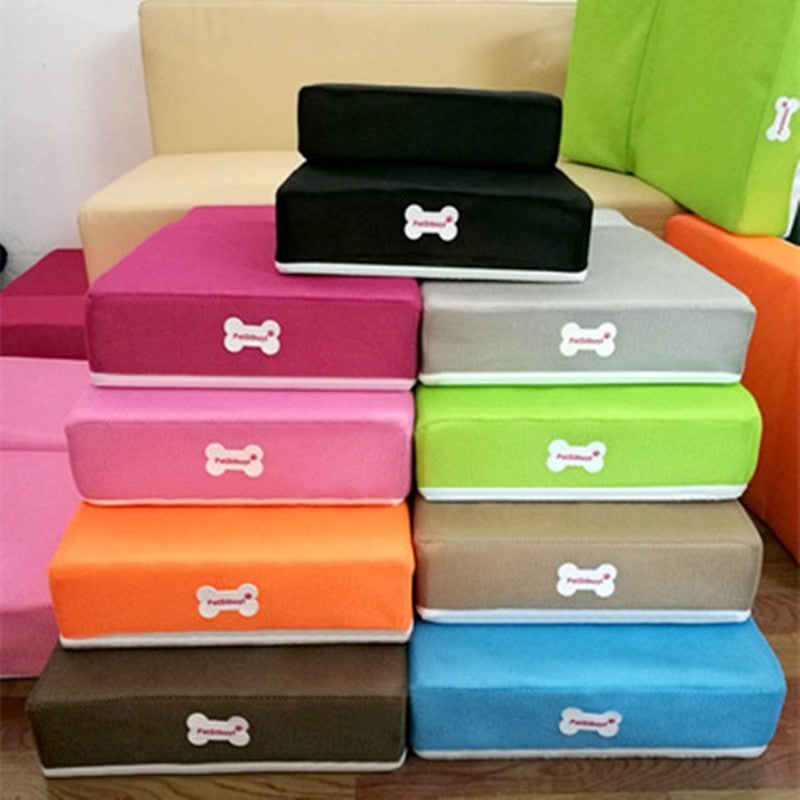 Pet Stairs – Soft & Sturdy Steps for Dogs & Cats | Easy Climb & Safe Descent