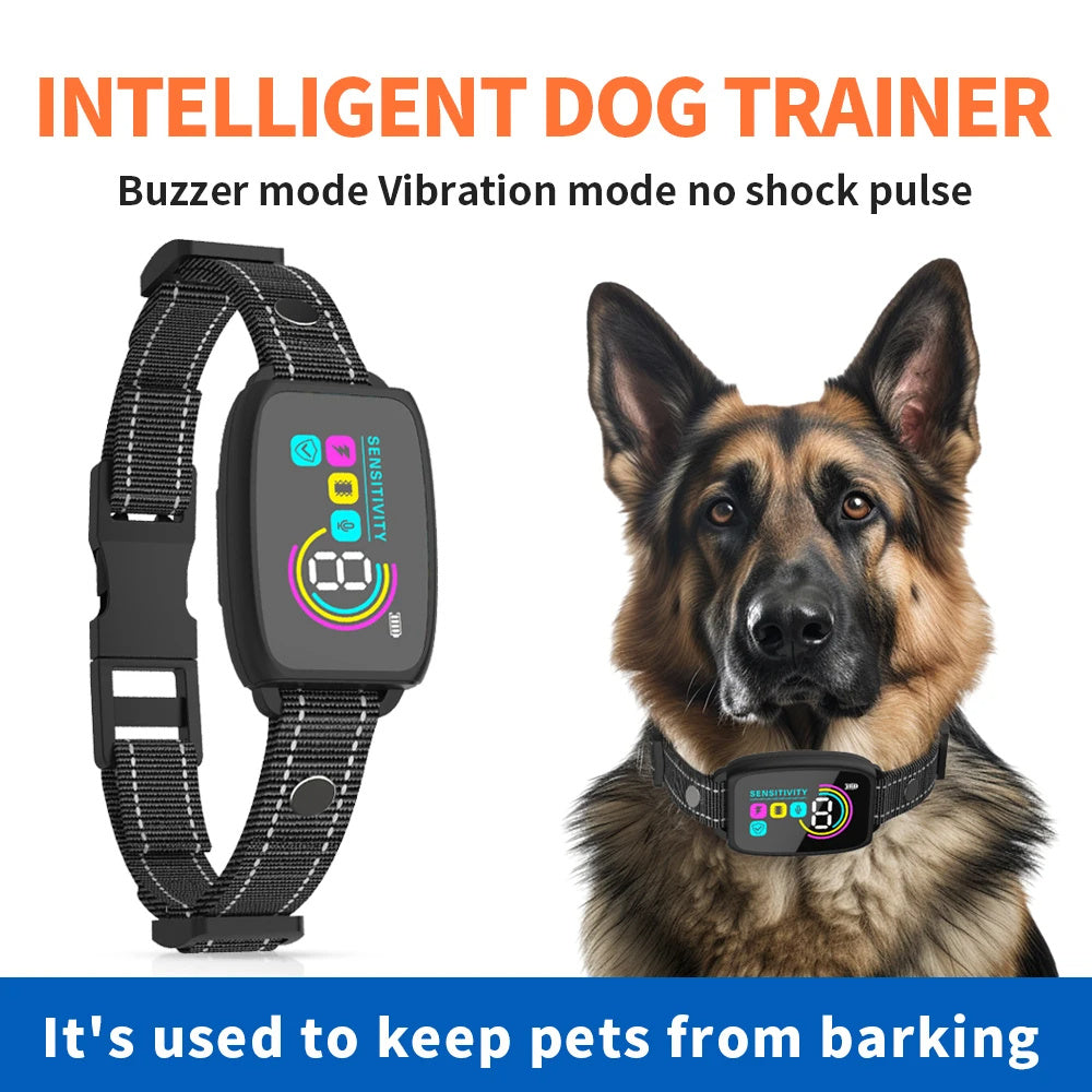 Smart Anti-Bark Collar – Gentle, Effective, Waterproof Solution