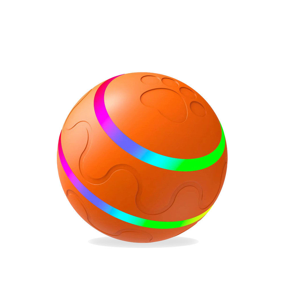 Interactive Cat Toy Ball – Self Rotating, USB Charging, Smart Wicked Ball