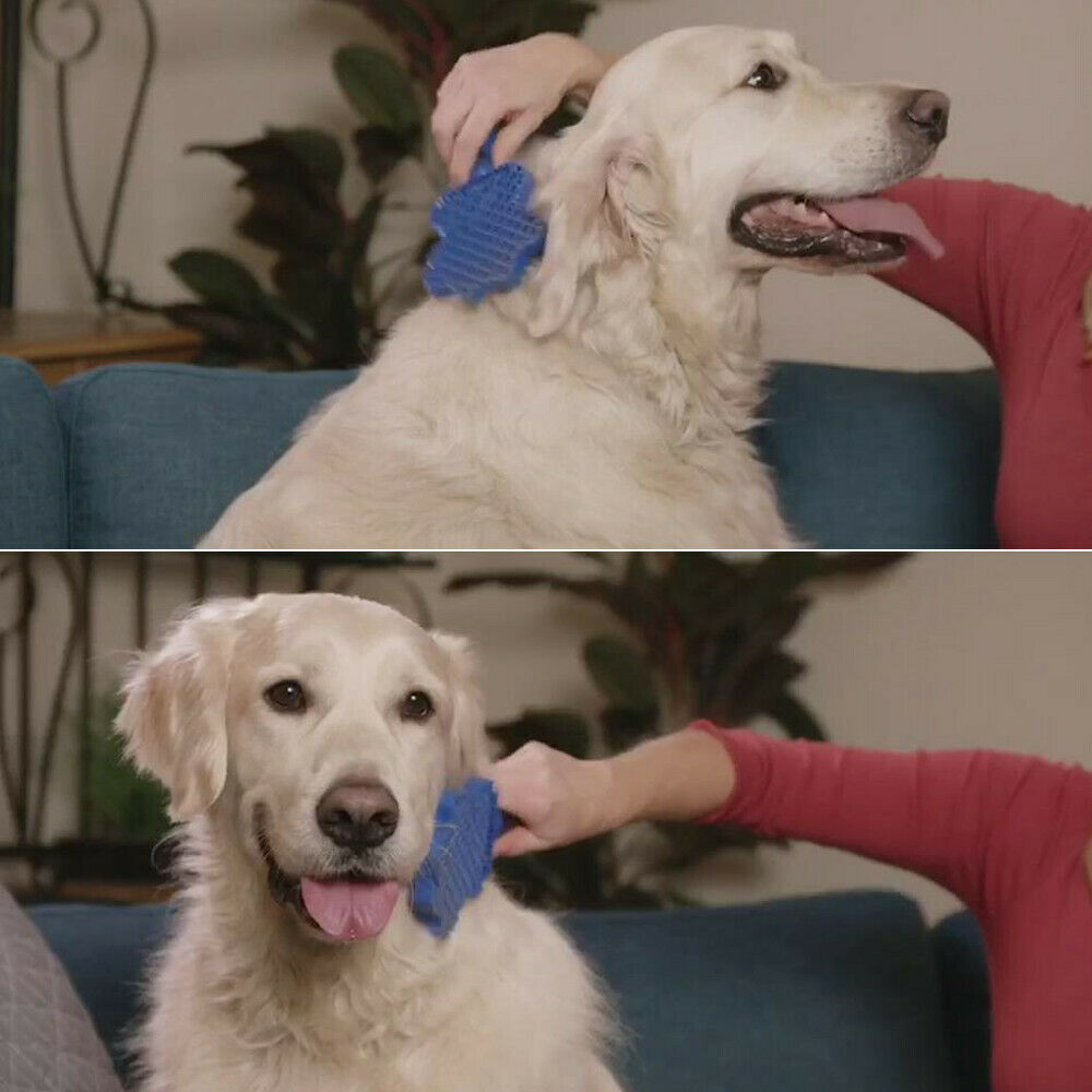 Gentle Pet Hair Remover Brush for Easy Grooming