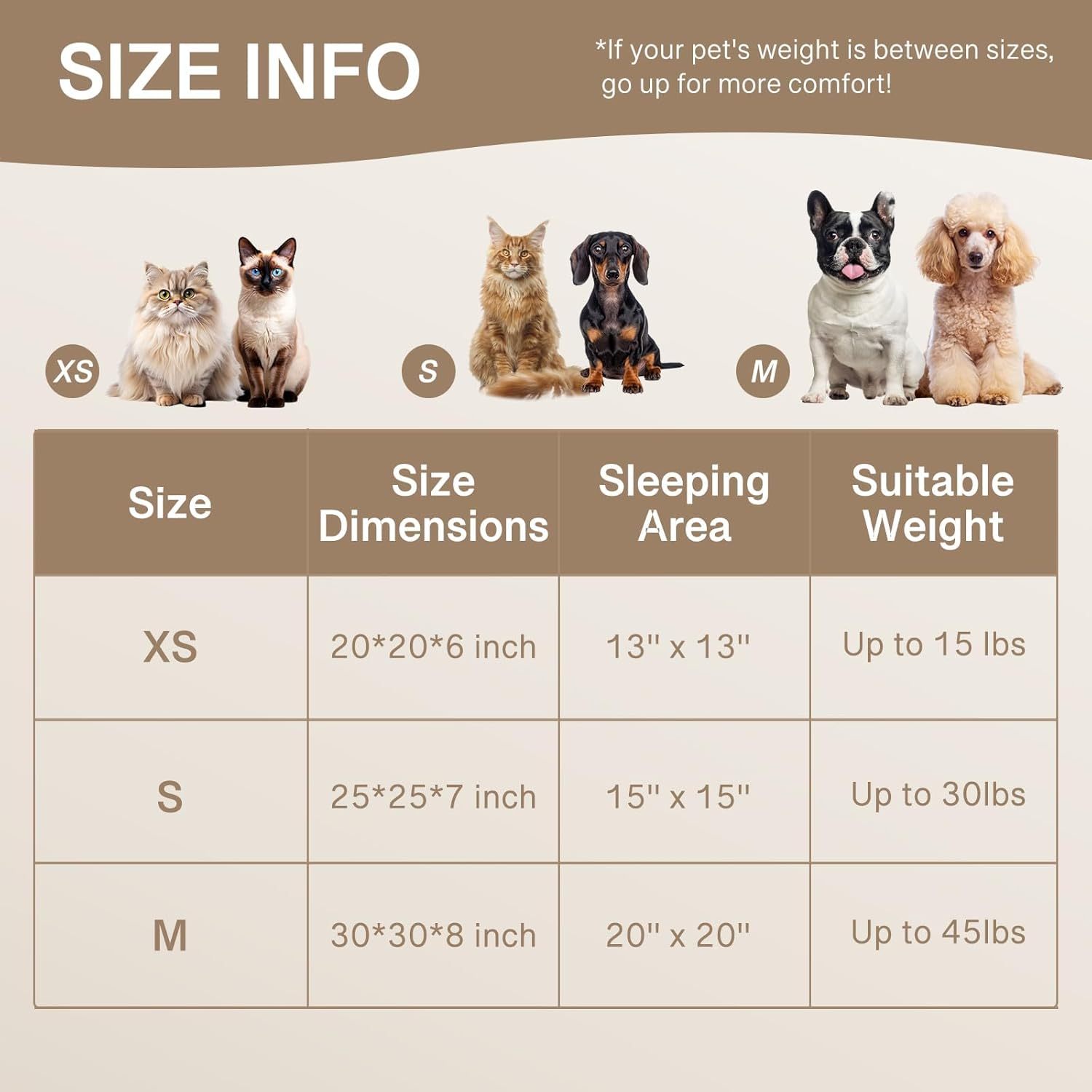 Give your pet the comfiest nap ever!