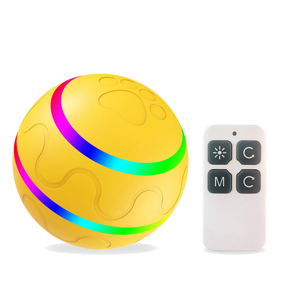Interactive Cat Toy Ball – Self Rotating, USB Charging, Smart Wicked Ball