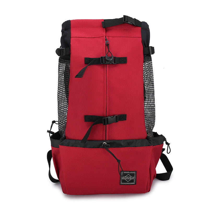 Cozy Dog Travel Backpack for Adventures