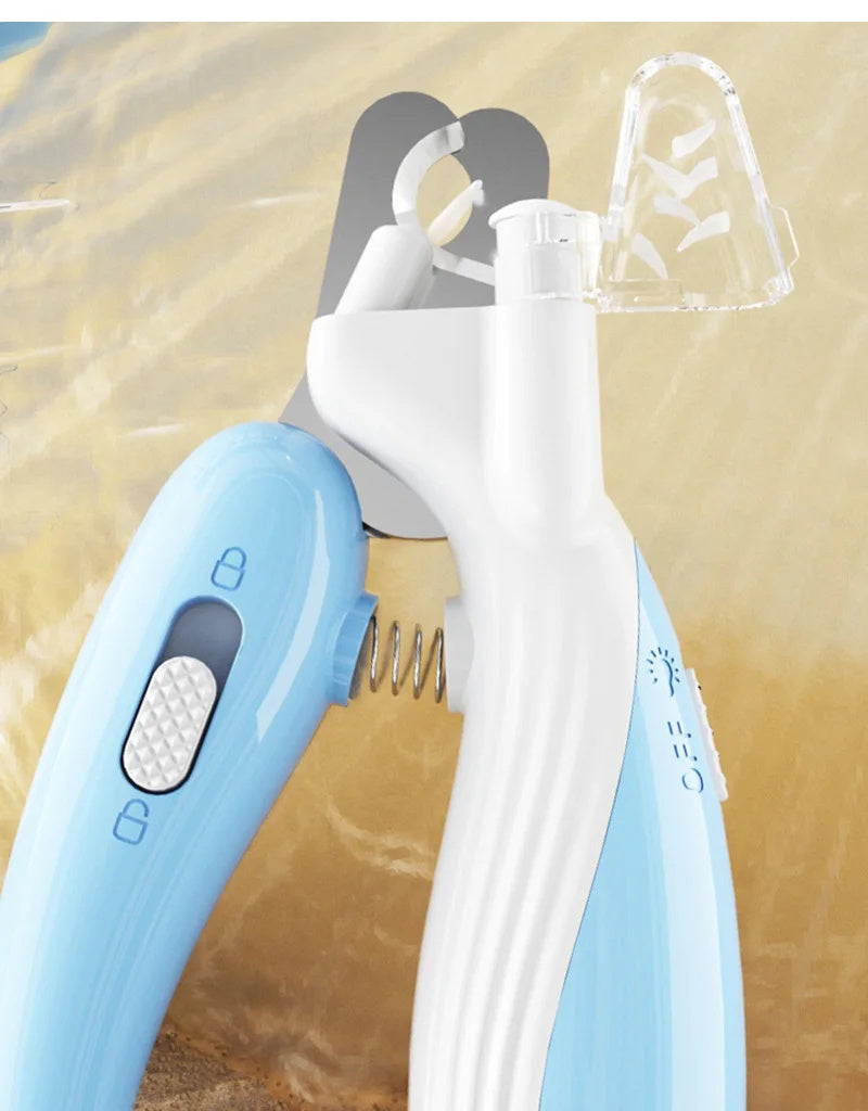 LED Pet Nail Clippers – Electric Nail Grinder for Dogs & Cats