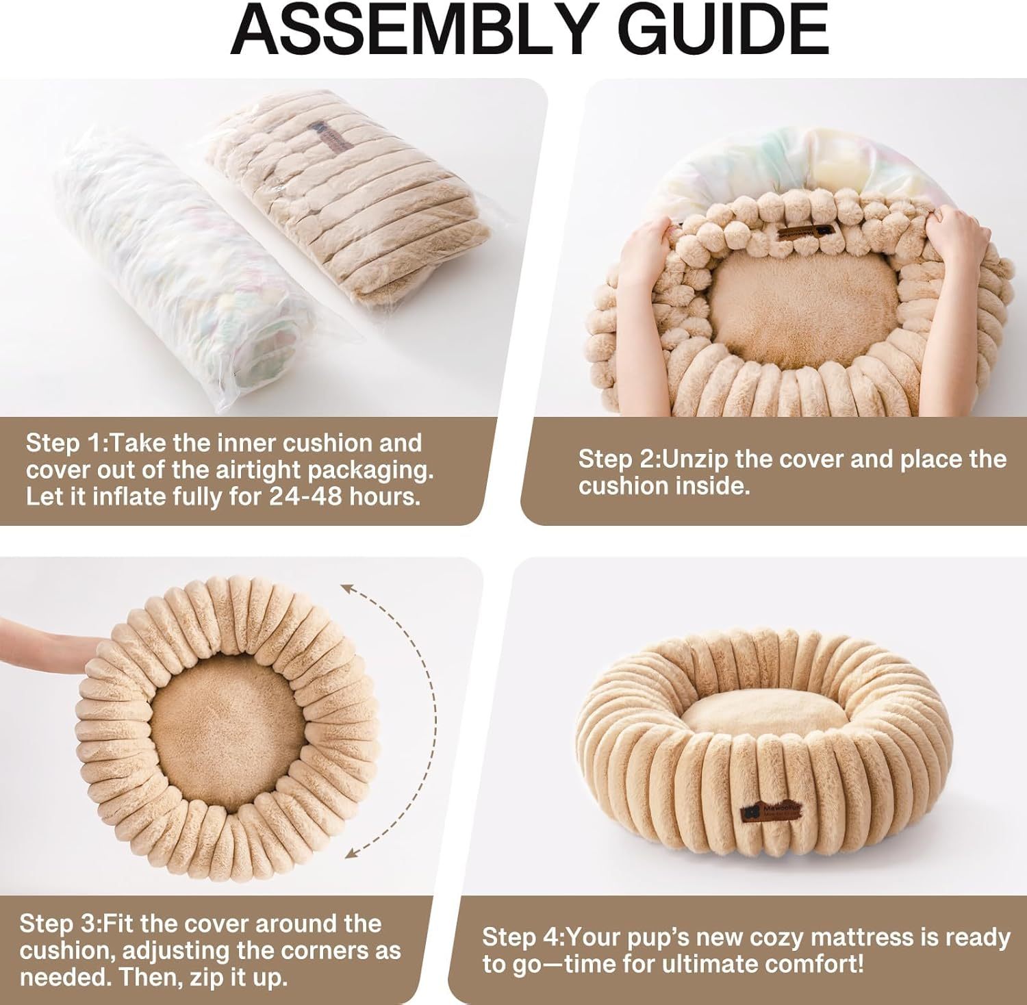 Give your pet the comfiest nap ever!