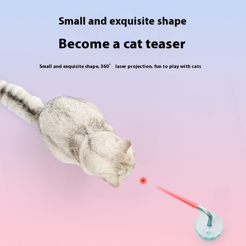 Cat umbrella laser toy - Keep your kitty active with hands-free laser play!