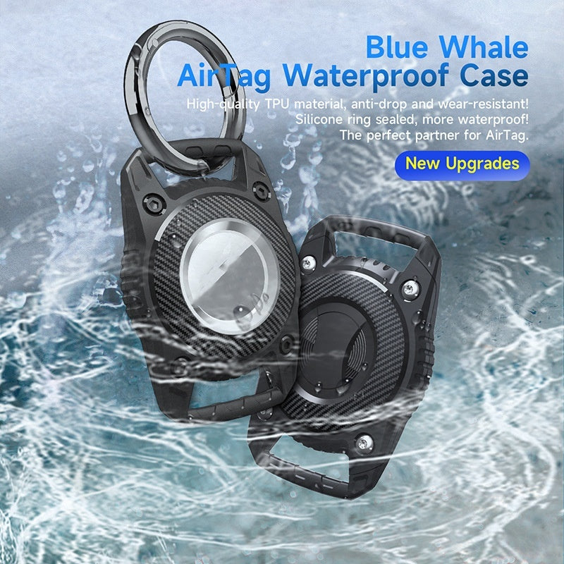 IP7 Waterproof Airtag Protective Case – Secure Locator Cover for Keys, Pets & Bags