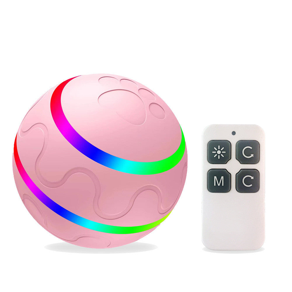 Interactive Cat Toy Ball – Self Rotating, USB Charging, Smart Wicked Ball